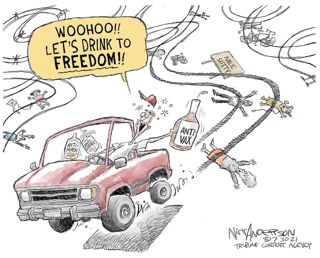 Week in cartoons: Andrew Cuomo, the unvaccinated and more