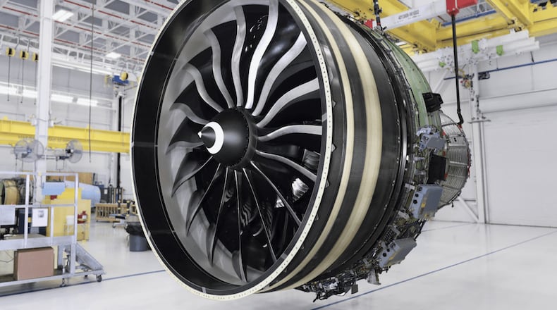 GE Aviation's GE9X engine was certified by the U.S. Federal Aviation Administration in September 2020. GE image