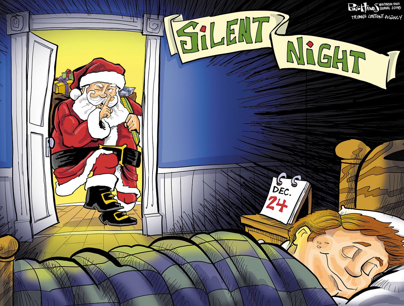 Week in cartoons: Stimulus checks, Christmas and more