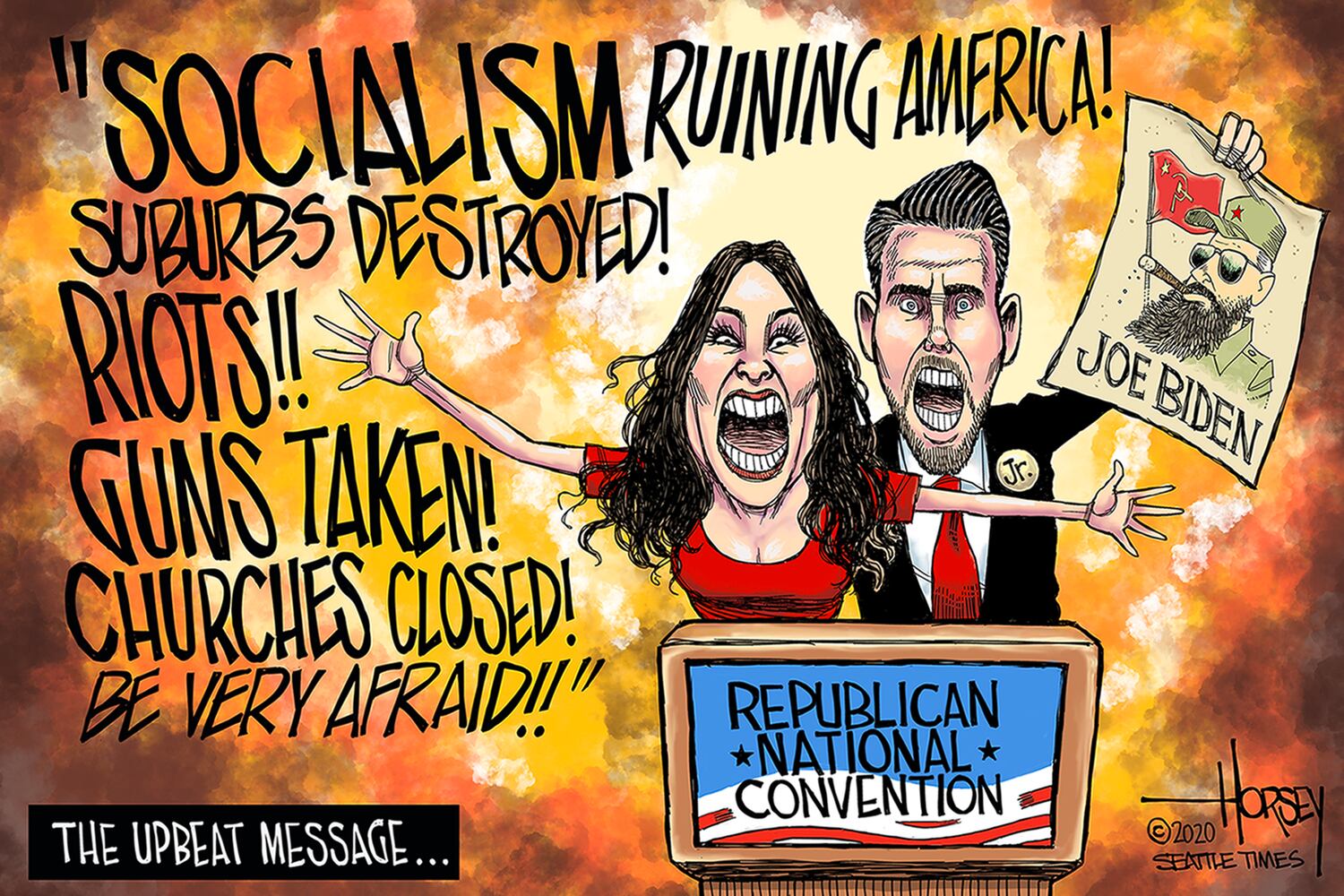 Week in cartoons: Republican National Convention, Jacob Blake and more