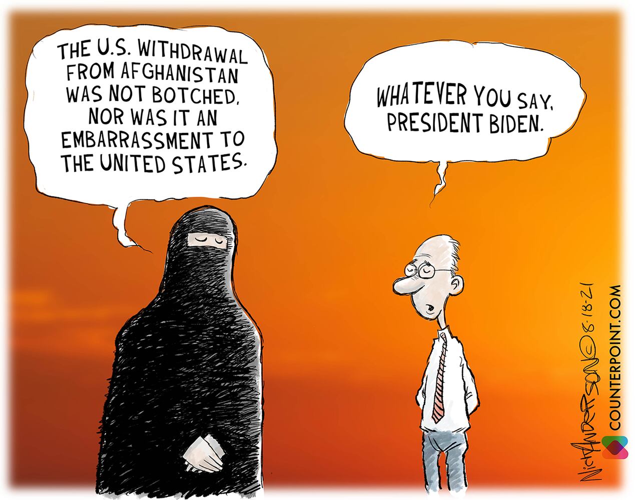 Week in cartoons: Afghanistan pullout and more