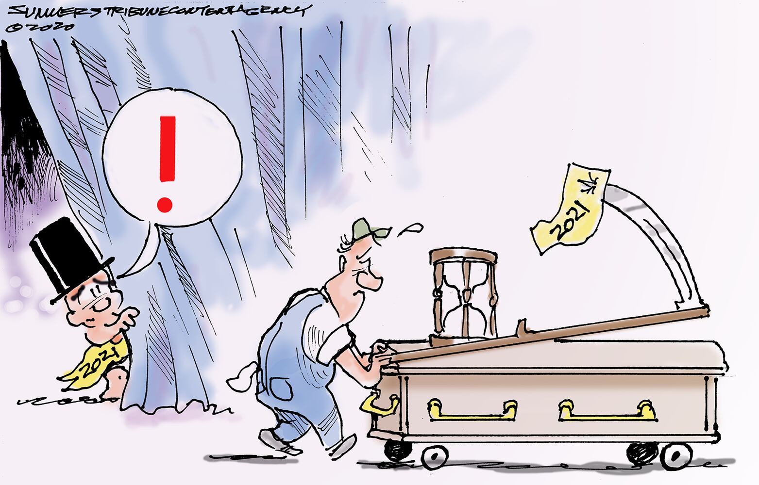 Week in cartoons: Stimulus checks, Christmas and more