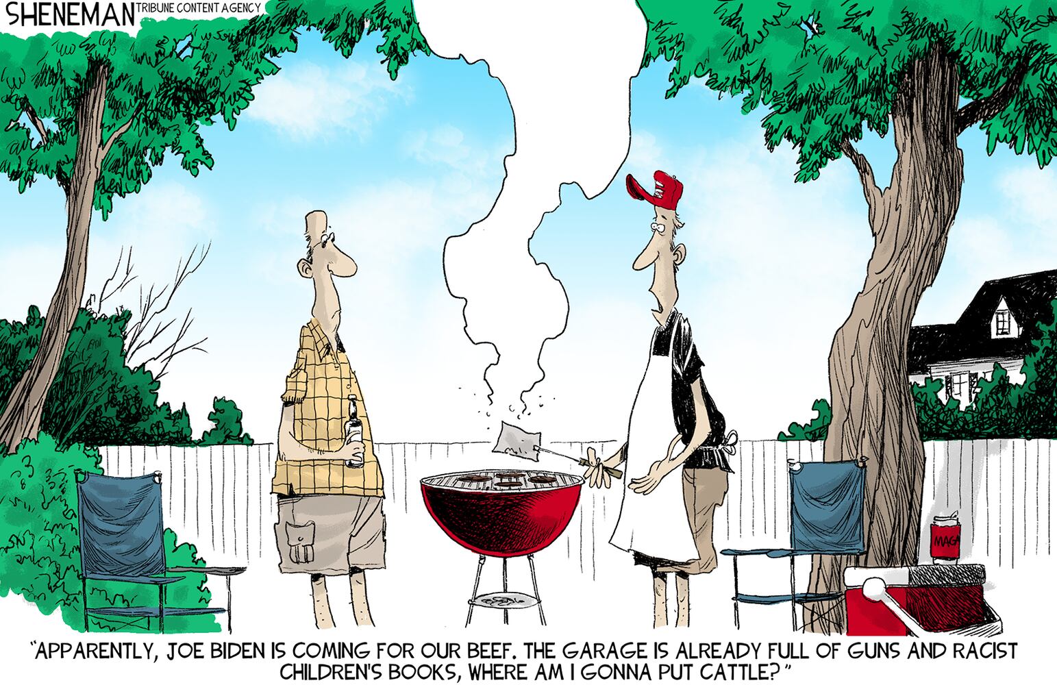 Week in cartoons: Biden's first 100 days, anti-vaxxers and more