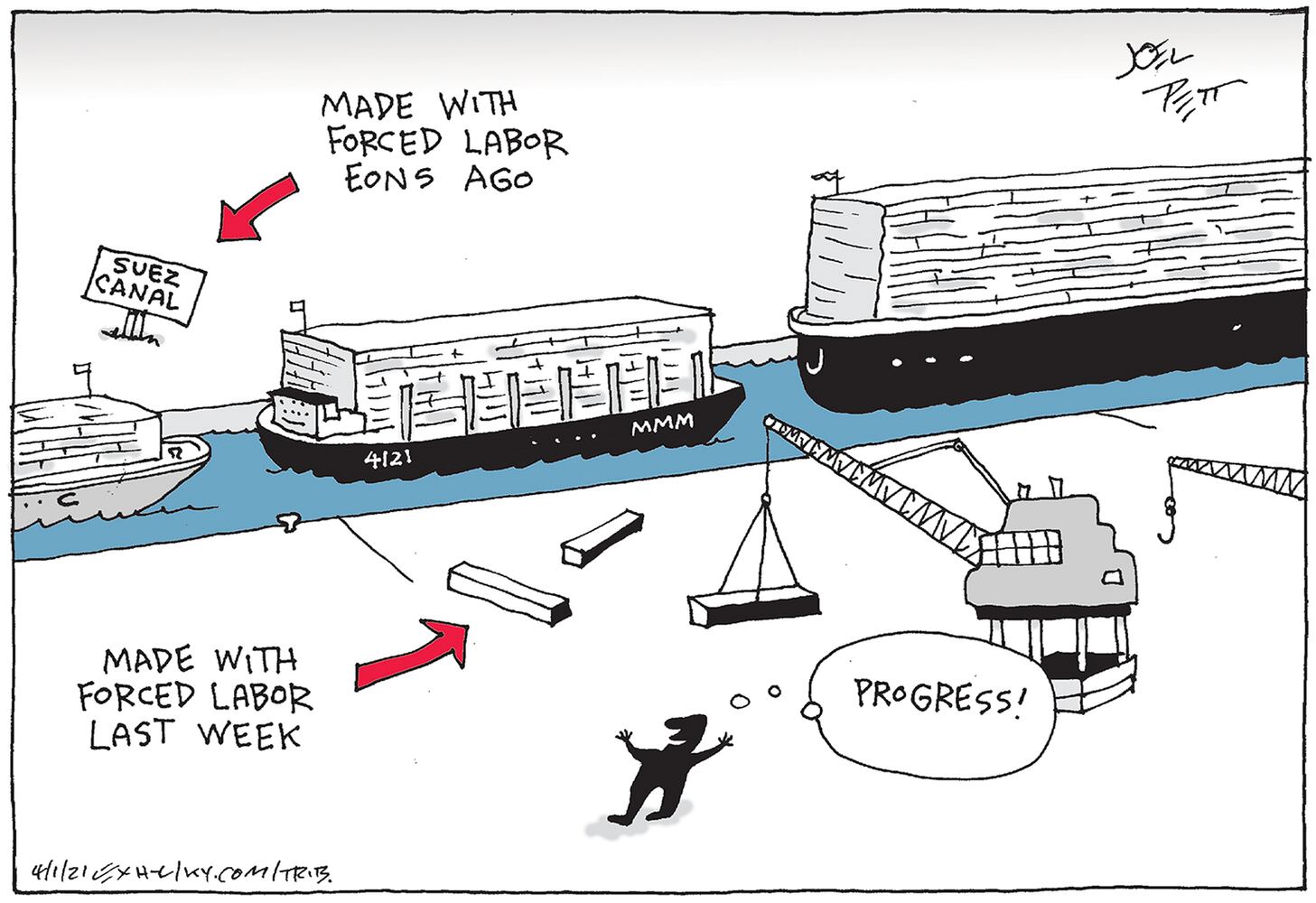 Week in cartoons: Gun control, infrastructure plan and more
