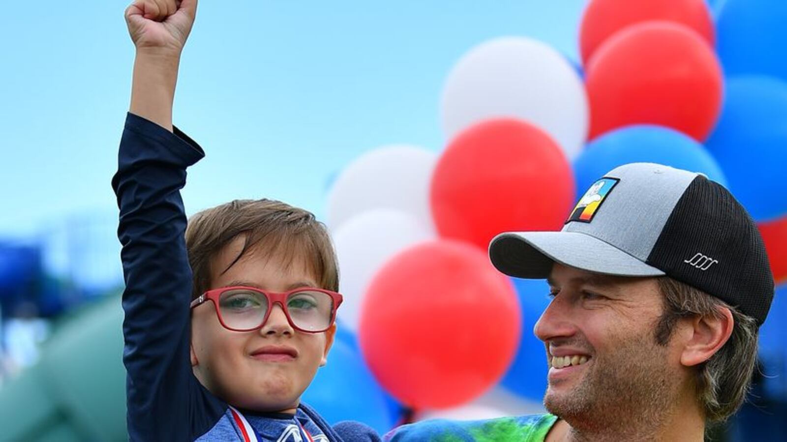 Thomas Flach likes a good challenge. The now 8-year-old from Beavercreek participated in late July in his second I Can Tri-athlon, an untimed event for children 4-16 with different abilities.