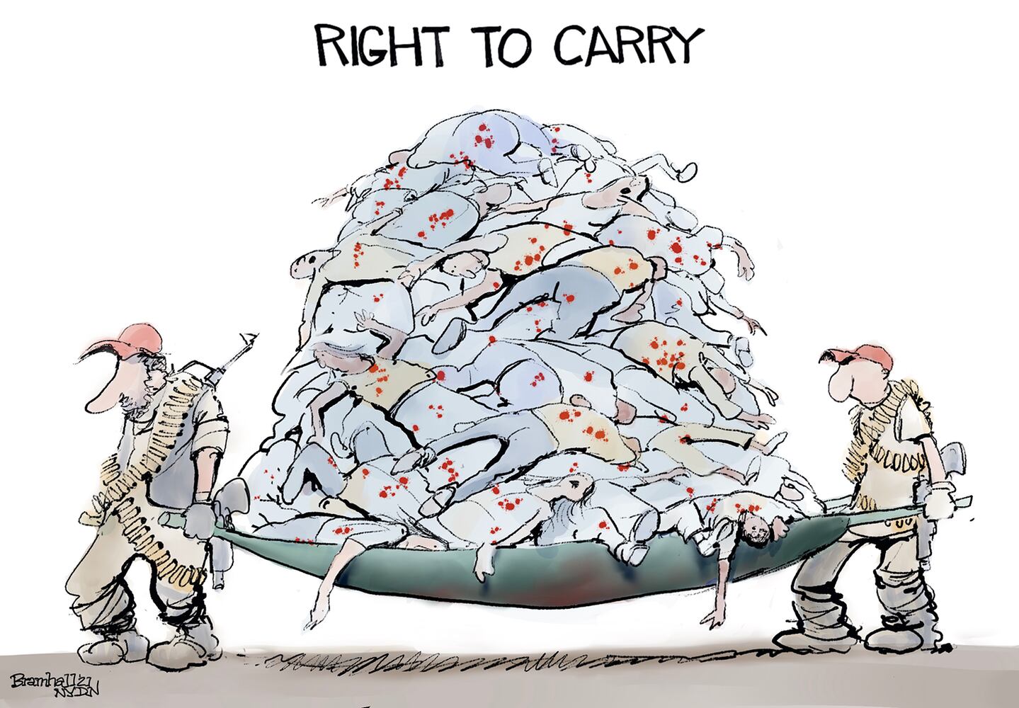 Week in cartoons: Biden's first 100 days, anti-vaxxers and more