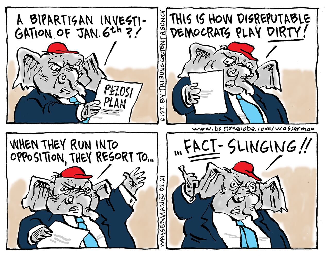Week in cartoons: Frigid Texas, Rush Limbaugh and more