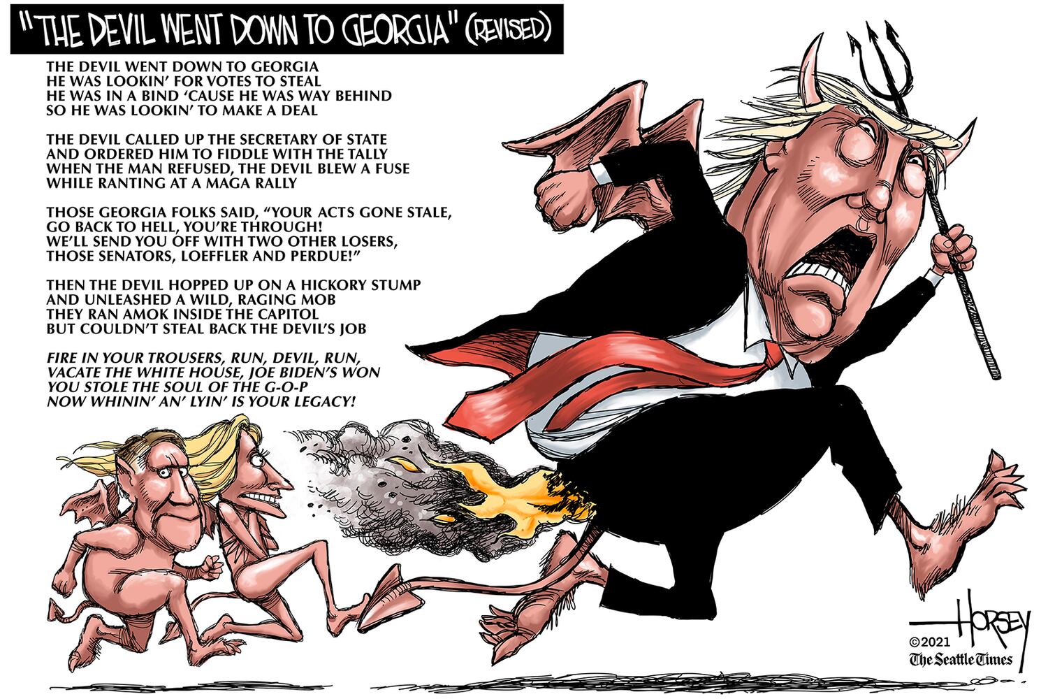 Week in cartoons: Impeachment, vaccines, and more