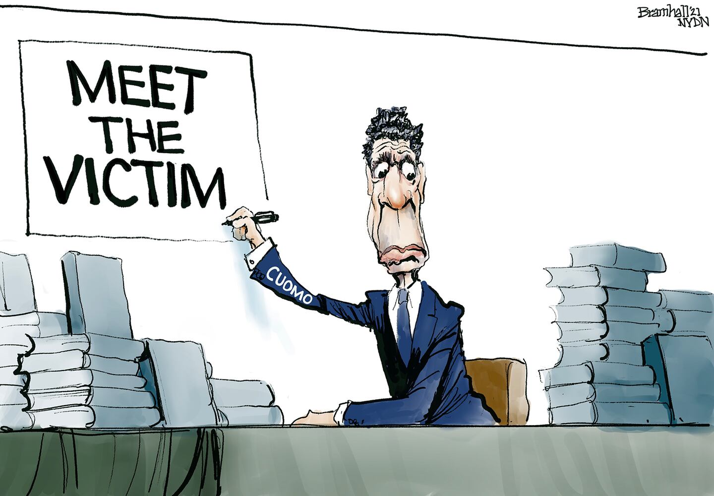 Week in cartoons: Andrew Cuomo, the unvaccinated and more