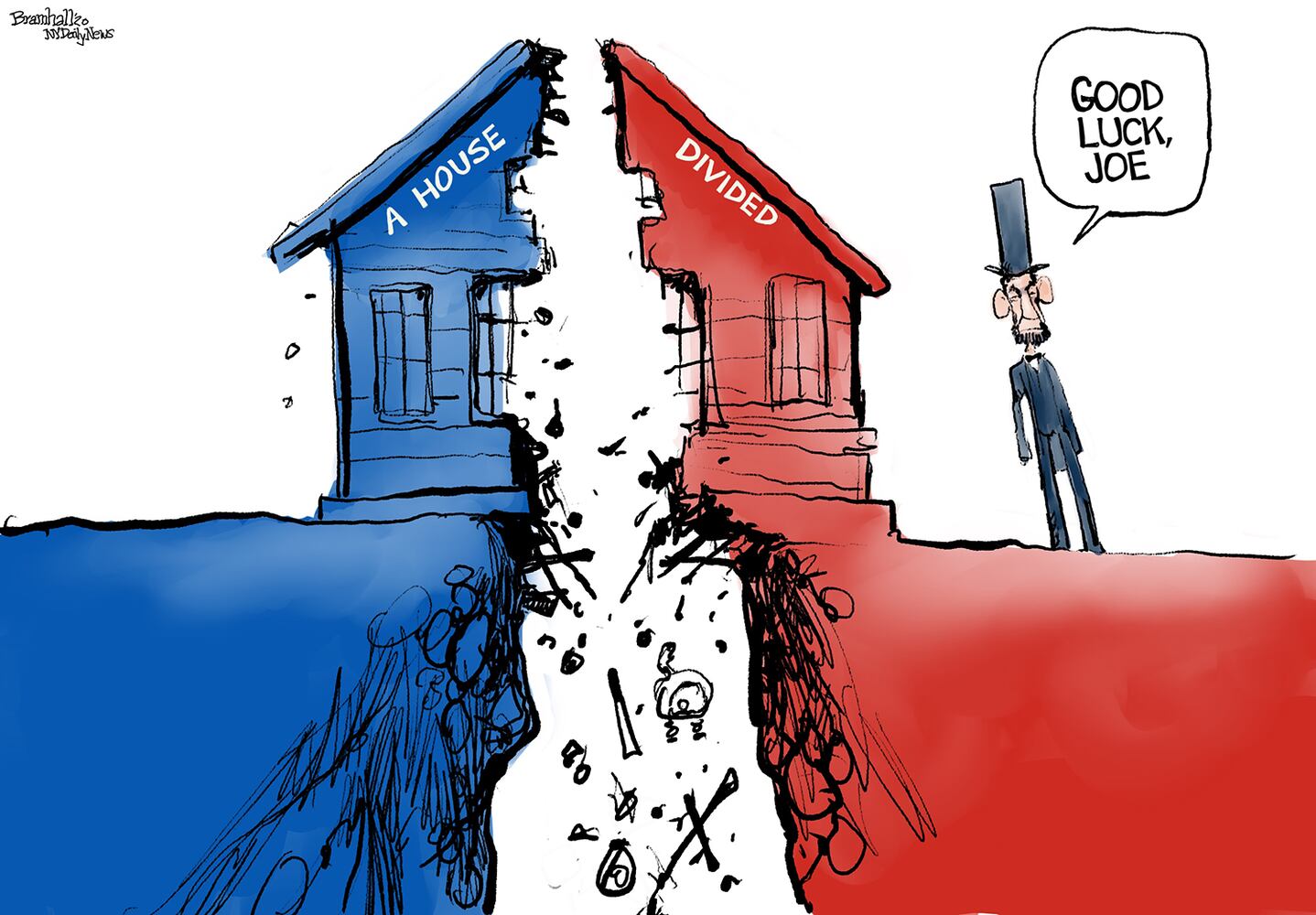 Week in cartoons: Democracy, Alex Trebek and more