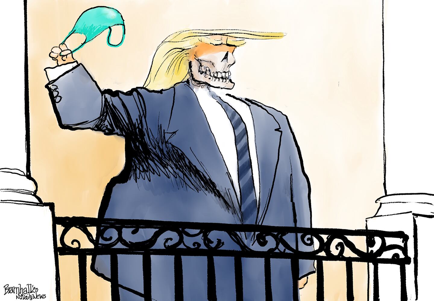 Week in cartoons: Trump's health, the fly and more