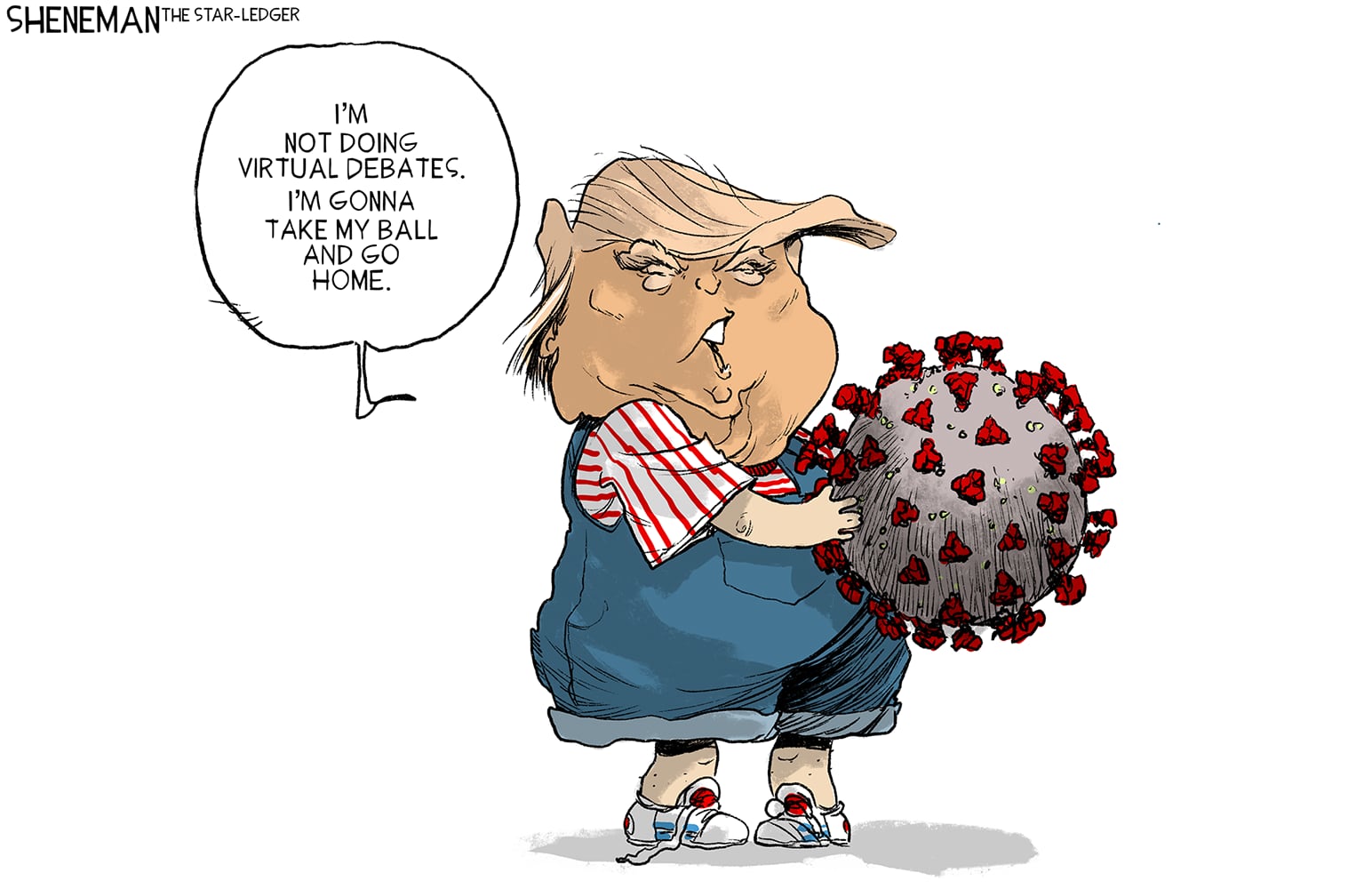 Week in cartoons: Trump's health, the fly and more
