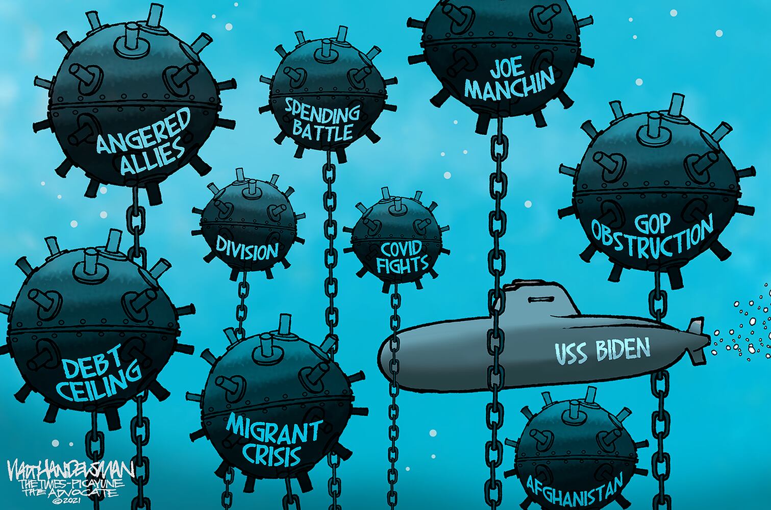 Week in cartoons: Immigration, booster shots and more