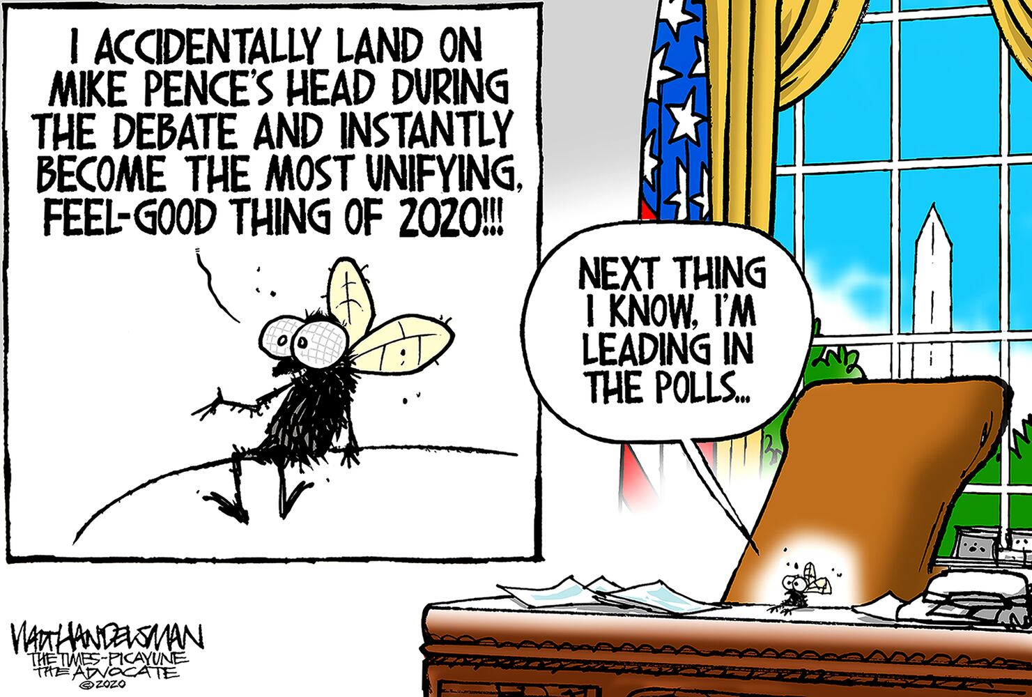 Week in cartoons: Trump's health, the fly and more