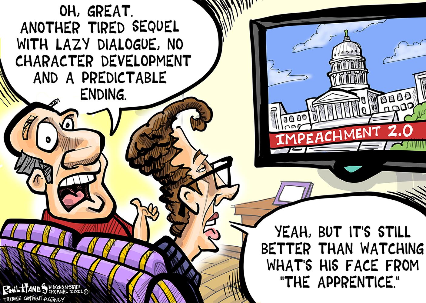 Week in cartoons: Trump impeachment trial and more