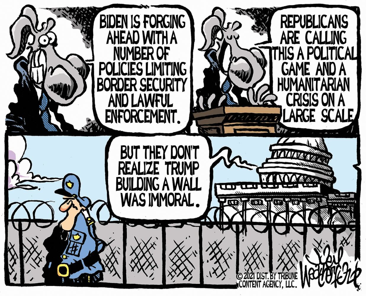 Week in cartoons: Frigid Texas, Rush Limbaugh and more