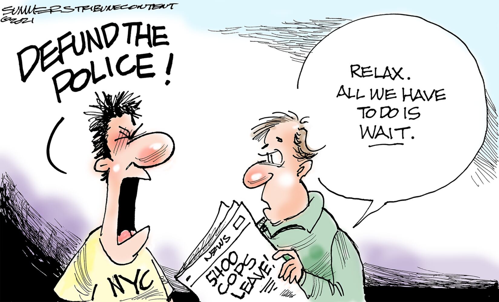 Week in cartoons: Biden's first 100 days, anti-vaxxers and more