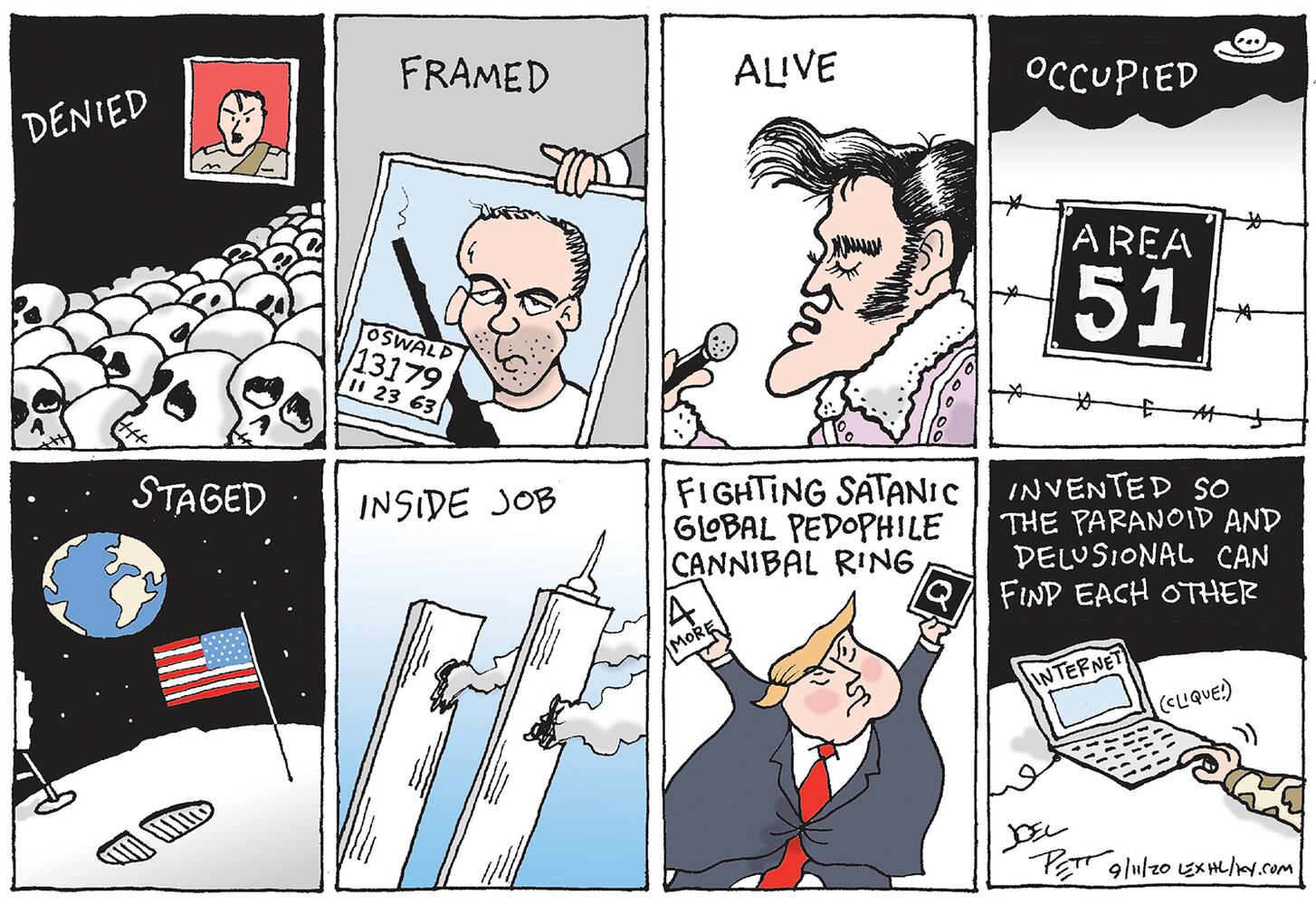 Week in cartoons: California fires, remembering 9/11 and more