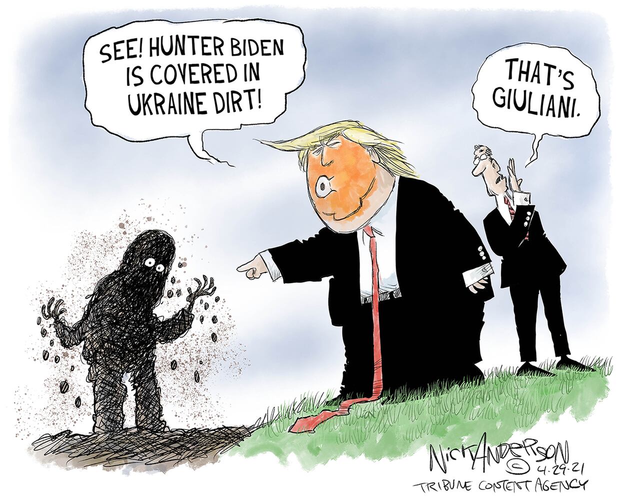 Week in cartoons: Biden's first 100 days, anti-vaxxers and more