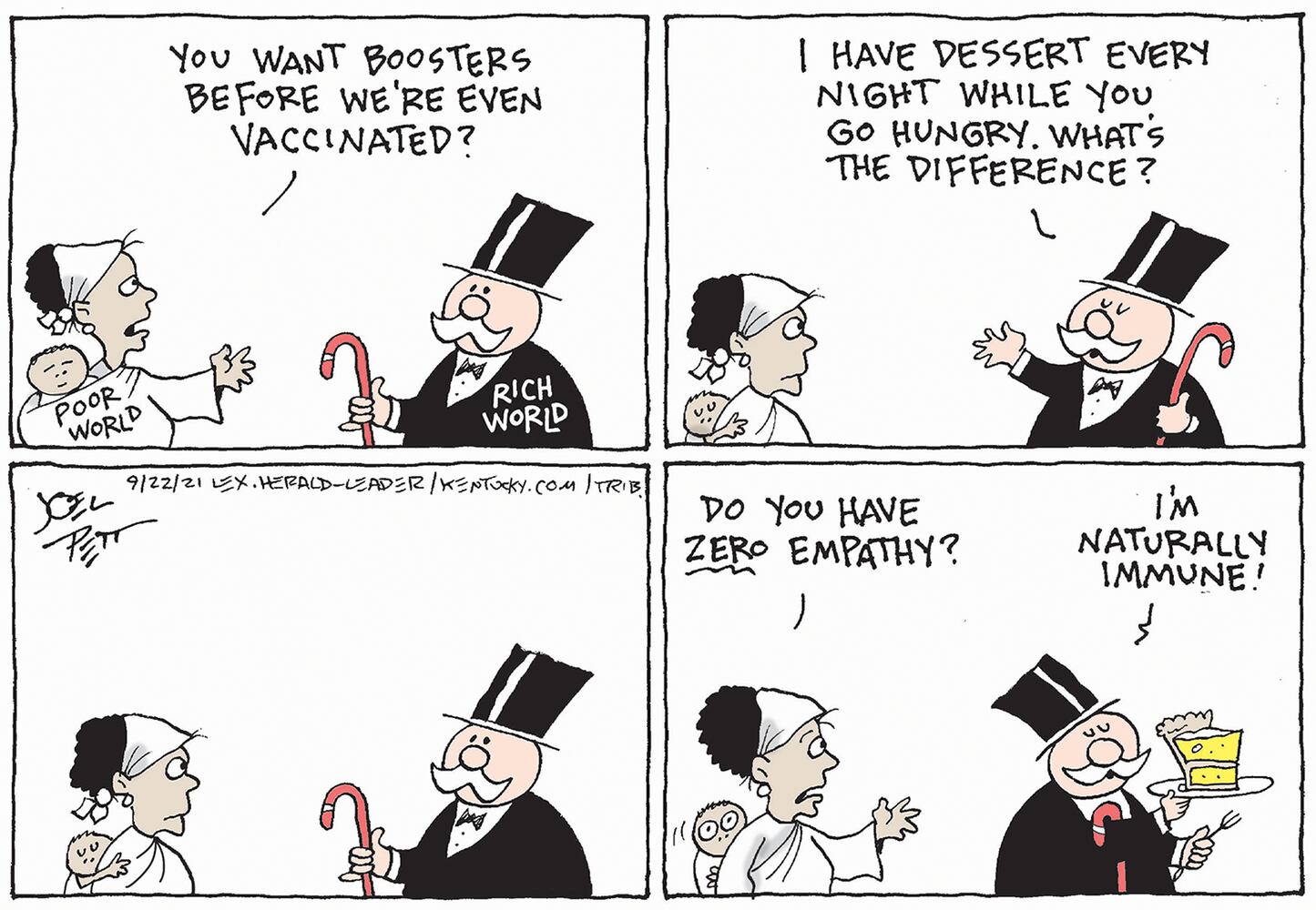 Week in cartoons: Immigration, booster shots and more