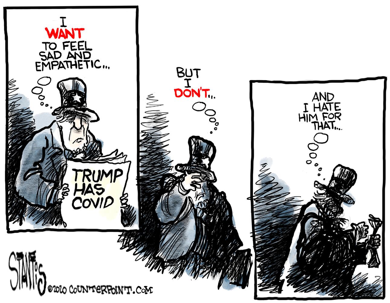 Week in cartoons: Trump's health, the fly and more