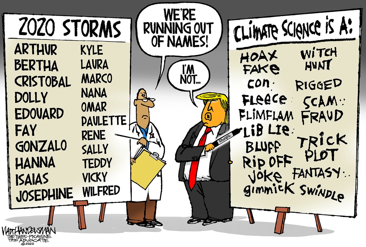 Week in cartoons: Football, climate change and more