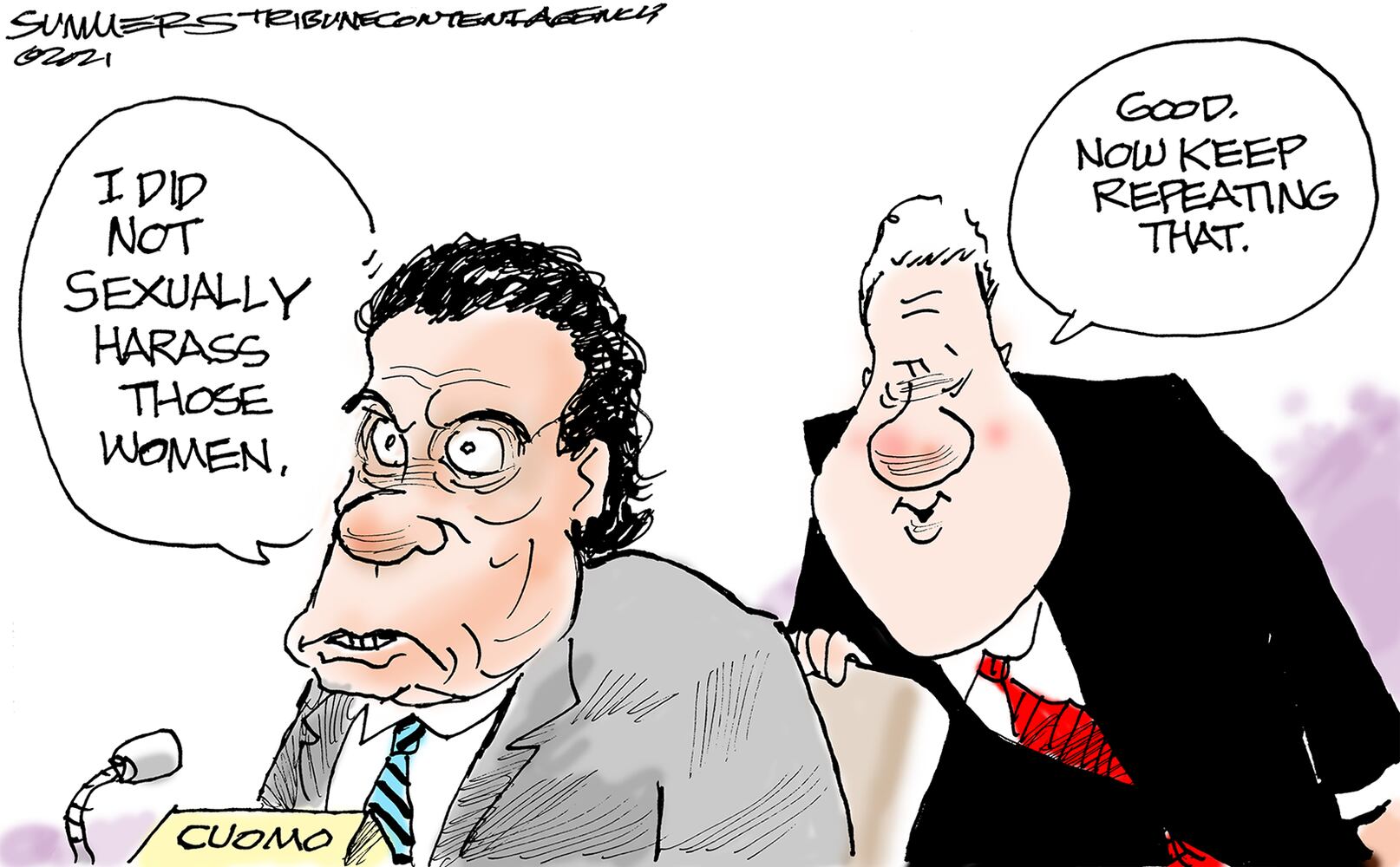 Week in cartoons: Andrew Cuomo, the unvaccinated and more