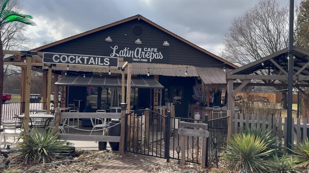 At the center of Latin Arepa Cafe's food is the arepa, a corn cake the owner grew up eating in Venezuela.