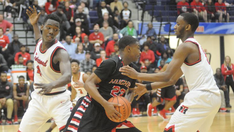 Trotwood-Madison standouts Myles Belyeu (left) and Amari Davis (right) were named to the D-II All-Ohio teams. MARC PENDLETON / STAFF