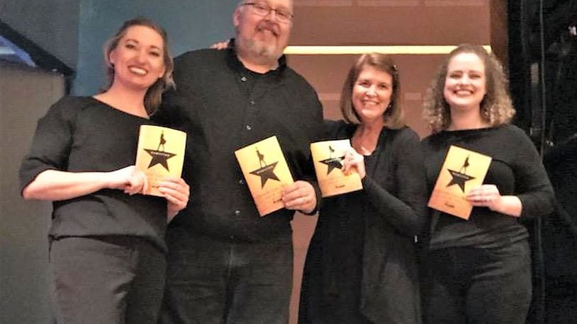 Four American Sign Language (ASL) interpreters called upon last minute to sign at the Schuster Center performance of 'Hamilton' Saturday.