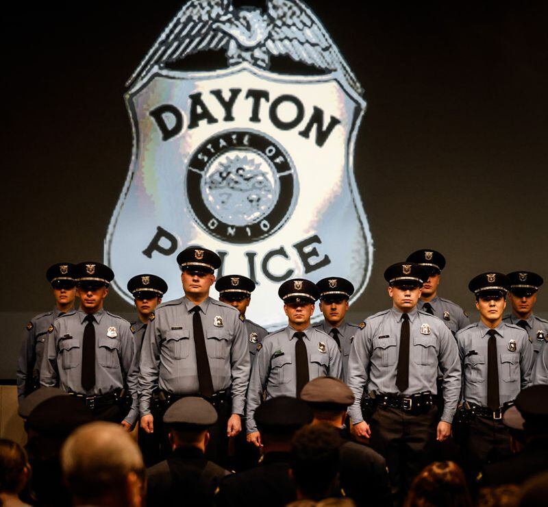 Traffic & First Three Dayton Police Uniform Patches: The concept of a  police uniform shirt patch was first implemented with the Dayton Police  Traffic Bureau in the 1930s (top center) and a “