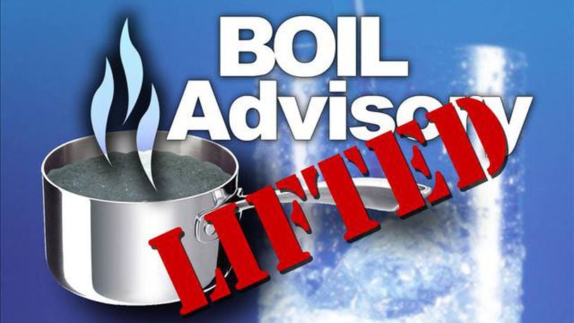 A boil-water advisory for Canton is no longer in effect.