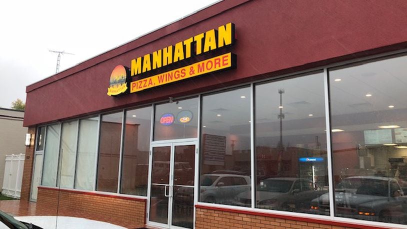 A new pizza restaurant, Manhattan Pizza, Wings & More opened at 4980 Nebraska Ave., east of Brandt Pike (Ohio 201) on Thursday, Nov. 1 in Huber Heights. MARK FISHER / STAFF PHOTO