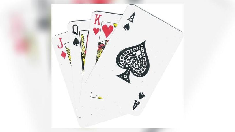 A deck of playing cards. FILE