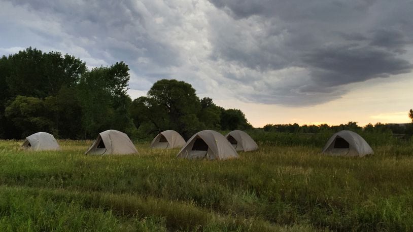 The American Prairie Reserve is open for camping year round, offering visitors a chance to experience the true American prairie in its purest form. (Andrew Evans/Chicago Tribune/TNS)