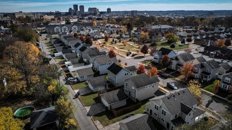 The housing market in Dayton is starting to cool down as interest rates on home loans continue to rise. The number of homes sold in Ohio fell 15% in September this year compared to last year. JIM NOELKER/STAFF