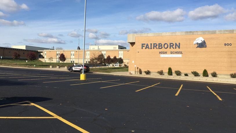 Fairborn High School. STAFF/JAMES RIDER