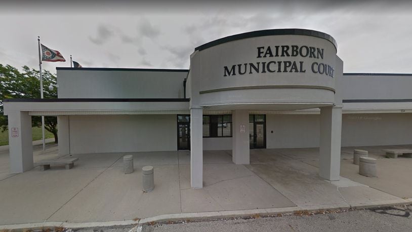 Fairborn Municipal Court, at 1148 Kauffman Ave. in Fairborn.