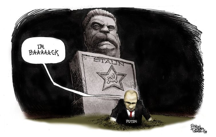 Week in cartoons: Putin, immigration and more