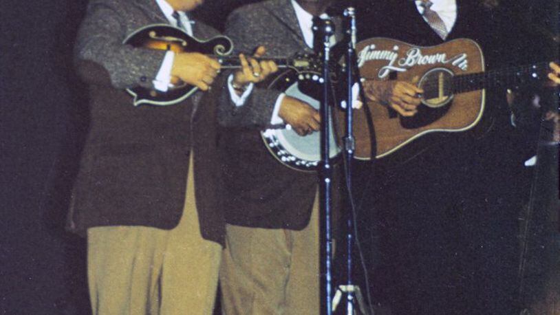Did you know that the first college bluegrass concert in history was held at Antioch College in Yellow Springs on March 5, 1960? Pictured are The Osborne Brothers (Bobby left, Sonny center) and Jimmy Brown Jr. SUBMITTED PHOTO BY ANN MILOVSOROFF