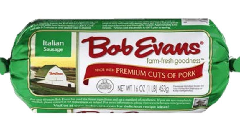 Bob Evans Farms Foods, Inc. announced it is recalling 7,560 pounds of Italian pork sausage products because it could be contaminated with pieces of thin blue rubber. | PROVIDED