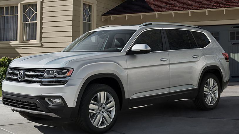 When following a vehicle at a set distance, some systems are able to slow down and come to a complete stop like the Volkswagen Atlas with ACC with ‘Stop and Go.’ Volkswagen photo