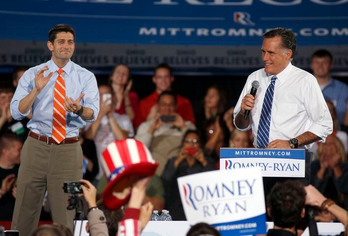 Ryan, Romney in Celina