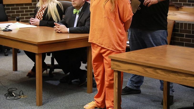 A New Carlisle girl who was accused of orchestrating an attack on her family which led to the fatal stabbing of her mother has pleaded guilty to murder. The 13-year-old girl was arraigned in Clark County Juvenile Court in December 2019. BILL LACKEY/STAFF