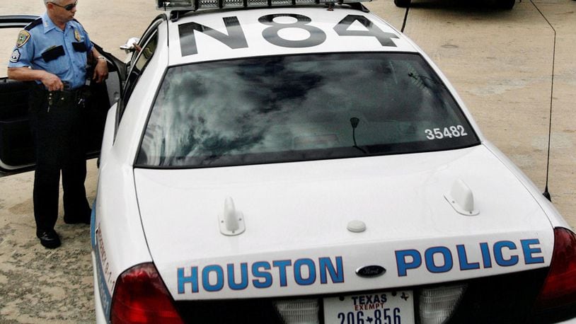 Houston police responded after four men were shot while trying to invade a man's home.