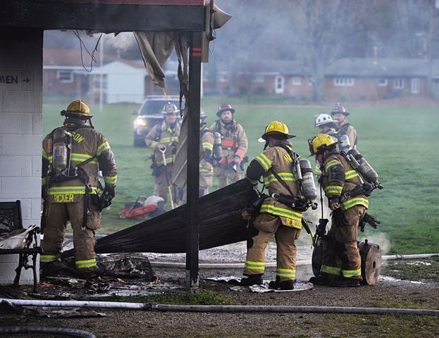 PHOTOS: Dayton Rugby Club fire