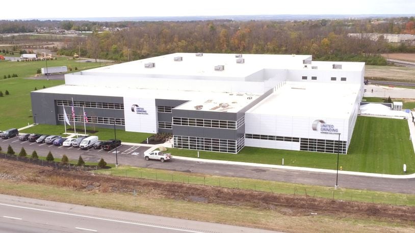 A Miamisburg company has opened a $13 million North American headquarters to bring 140 jobs to the Austin interchange area.  The move by United Grinding North America from Earl Boulevard to Old Byers Road is part of deal exceeding $18 million in investments and incentives.   TY GREENLEES / STAFF