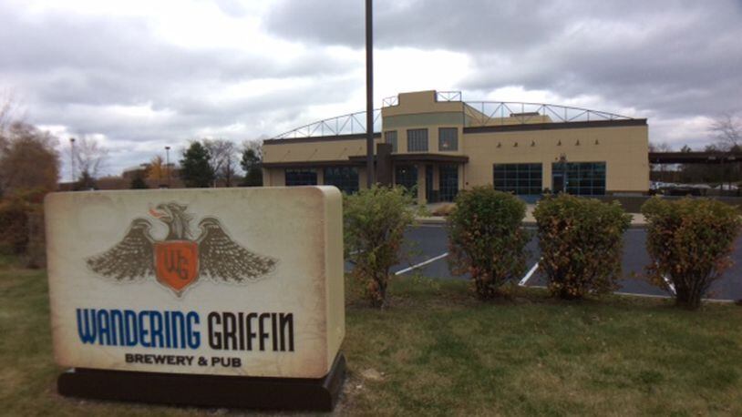 The Wandering Griffin Brewery & Pub will host its grand opening today, Dec. 2. MARK FISHER/STAFF