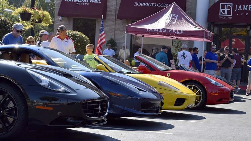 James Free Jewelers will present the Ferrari Cruise-In to Benefit Arthritis Foundation at its Kettering location, 3100 Far Hills Ave., Sept. 18 from 10 a.m. to 2 p.m. Photo by Lindsay Rosenbaum