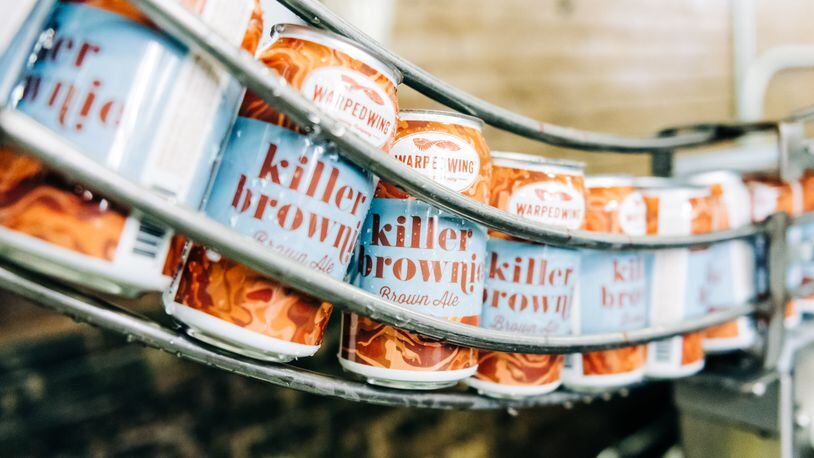 Warped Wing Brewing Company is collaborating with the Killer Brownie Company — owned and operated by the same family as Dorothy Lane Market — for a Killer Brownie Brown Ale.